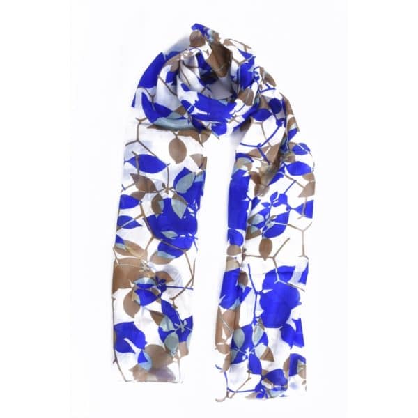 foliage-and-flower-silk-scarf