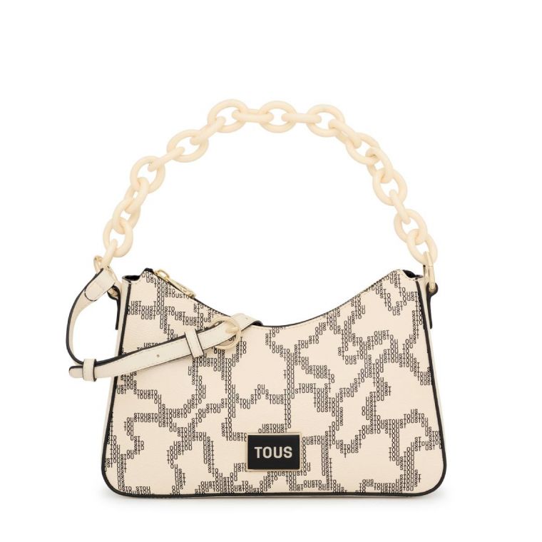 Gray Kaos Mini Evolution Crossbody reporter bag