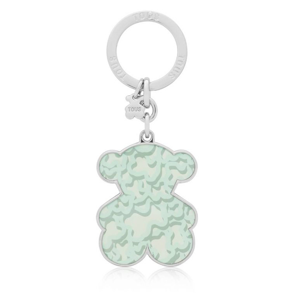 TOUS Green Adnams Teddy Bear Keychain per tutti